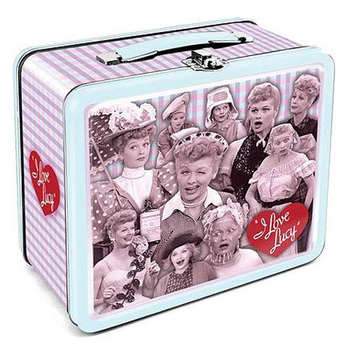 I Love Lucy Large Fun Box Tin Tote